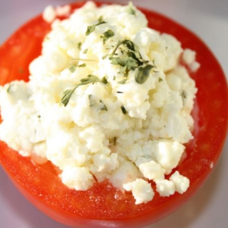 Sweet and Sour Tomatoes with Feta Cheese