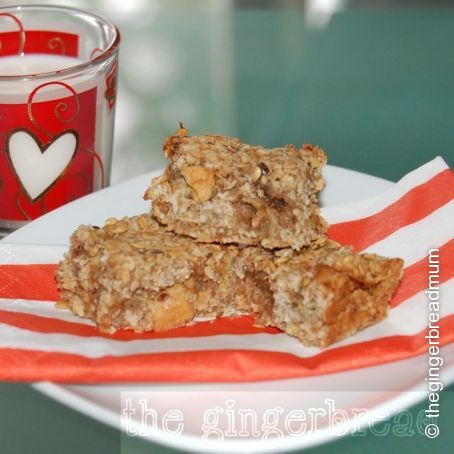 Spiced Apple Sugar-Free Flapjacks