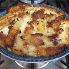 Apple Bread and Butter Pudding