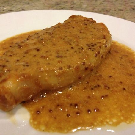 Mustard Pork Steaks