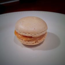 Salted Caramel Hazelnut Macarons