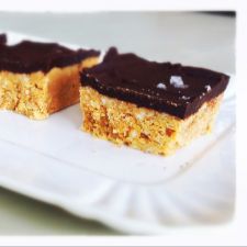 Quick Peanut Butter and Chocolate Squares