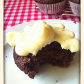 Chocolate and Beetroot Cupcakes with Cream Cheese Frosting - Step 3