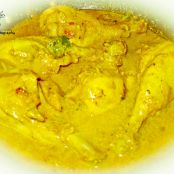 Malai Posto Chicken ( Chicken in Coconut Milk and Poppy seeds)