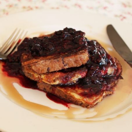 French Toast with compote