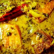 Methi Fish ( Salmon in Fenugreek Leaves)