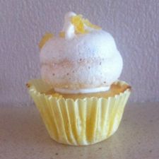 Lemon Cupcakes with a Lemon Frosting.