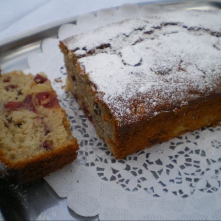 Cherry Berry Christmas Cake