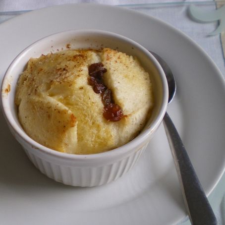 Christmas Cranberry Bread and Butter Pudding