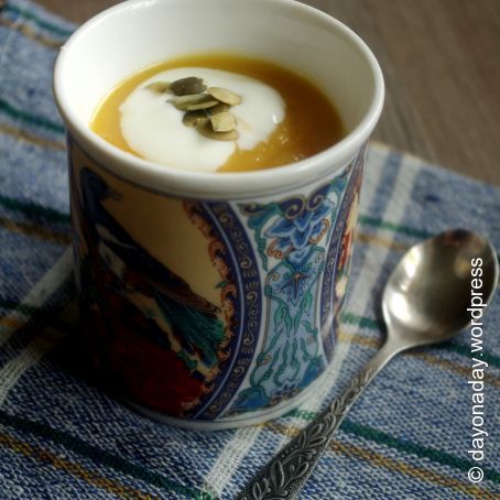 The Quickest, Easiest Version of Pumpkin Soup