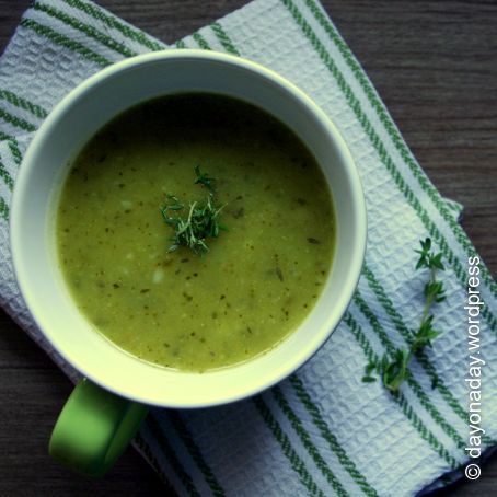 Courgette Cream Soup