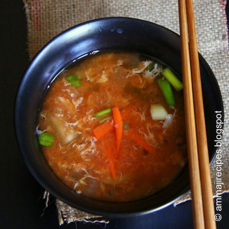 Kimchi Egg Drop Soup