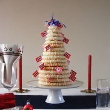 Norwegian Kransekake