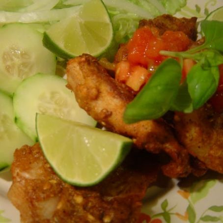 Pakistani Lahori Fried Fish