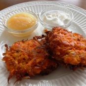 Carrot Rosemary Potato Latkes