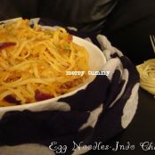 Egg Noodles- Indo-Chinese, With Vegetables