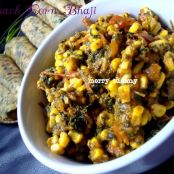 Spinach Corn Bhaji