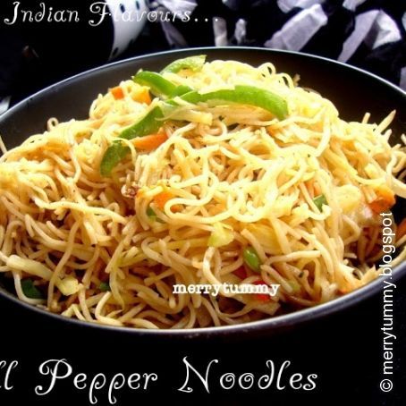 Bell Pepper Noodles