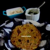 Peas Onion Paratha, Crispy And Spicy Indian Flat Bread