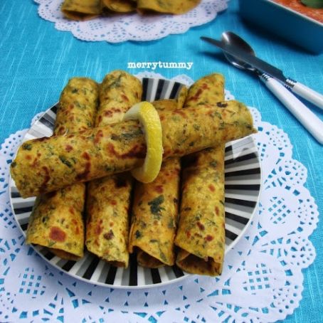 Fenugreek Leaves Indian Flat Bread