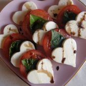 Heart Shaped Caprese Salad - Step 3
