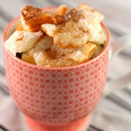 French toast in a cup