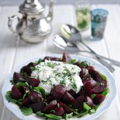Moroccan Beetroot & Herb Salad with Rachel’s Organic Natural Yogurt Dressing