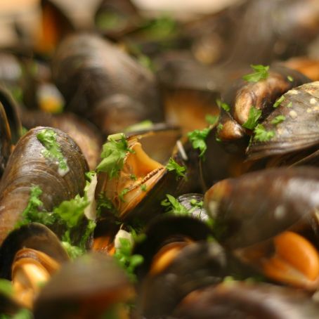 Fresh as you can get - spicy mussels