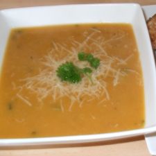 Leek and Sweet Potato Soup