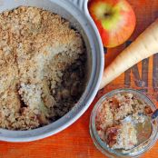 Parsnip and Apple Crumble