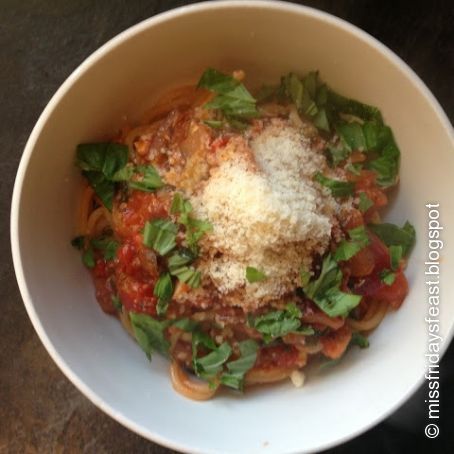 Speedy Spaghetti with Sardines