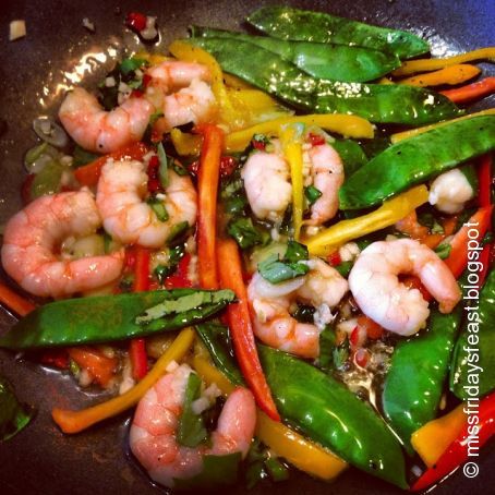 Chilli & Garlic Prawns