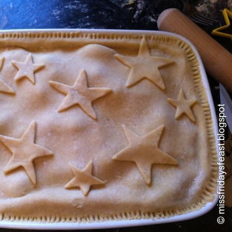 Apple & Blackberry Pie