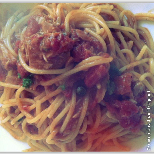 Jamie’s Spaghetti alla Puttanesca