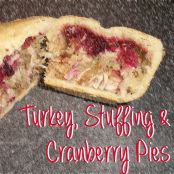 Turkey, Stuffing and Cranberry Pies