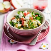 Pink Lady® apple, rocket, chickpea and feta salad