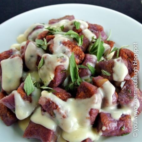 Purple Sweet Potato Gnocchi