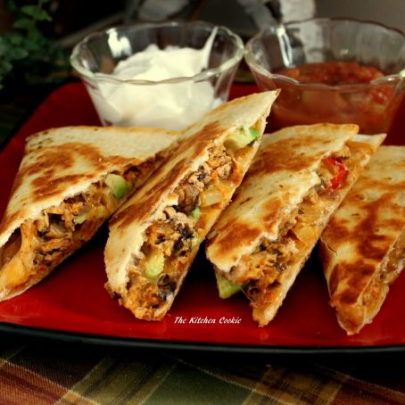 Chicken Quesadillas Recipe Food recipes, Quesadilla, Chicken quesadillas