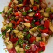 Snacks, Starters, and Nibbles - Red and Green Salsa