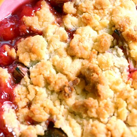 Rhubarb Crumble