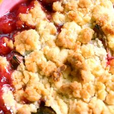 Rhubarb Crumble