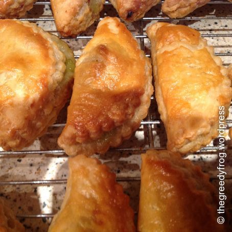 Little Rhubarb and Apple Turnovers