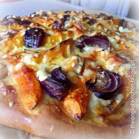 Roasted Root Veggie Pizza