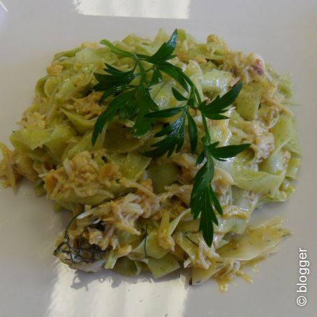 Crabmeat Tagliatelle