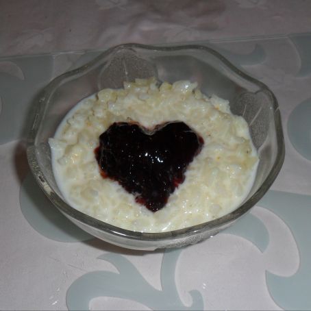 Romantic Baked Rice pudding