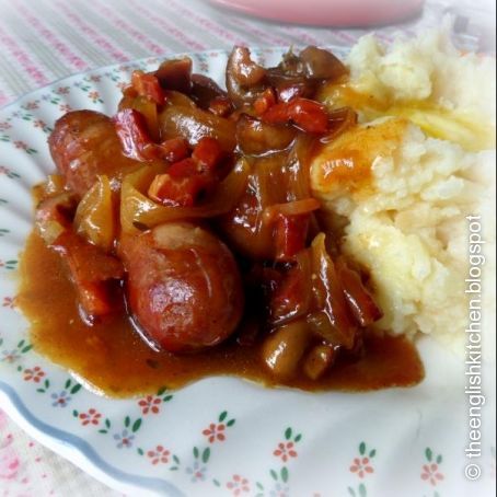 Sausage and Mushroom Casserole