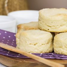 Cherry and Marzipan Scones