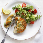 Salmon & broccoli cakes