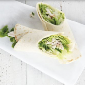 Turkey & spring onion wraps