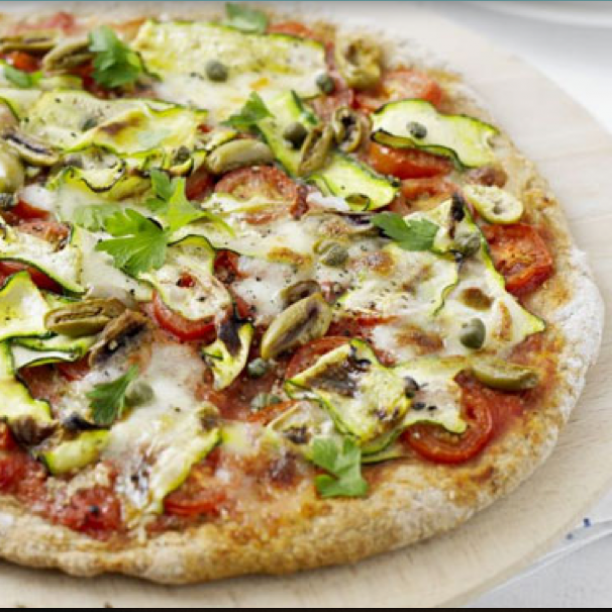 Superhealthy pizza